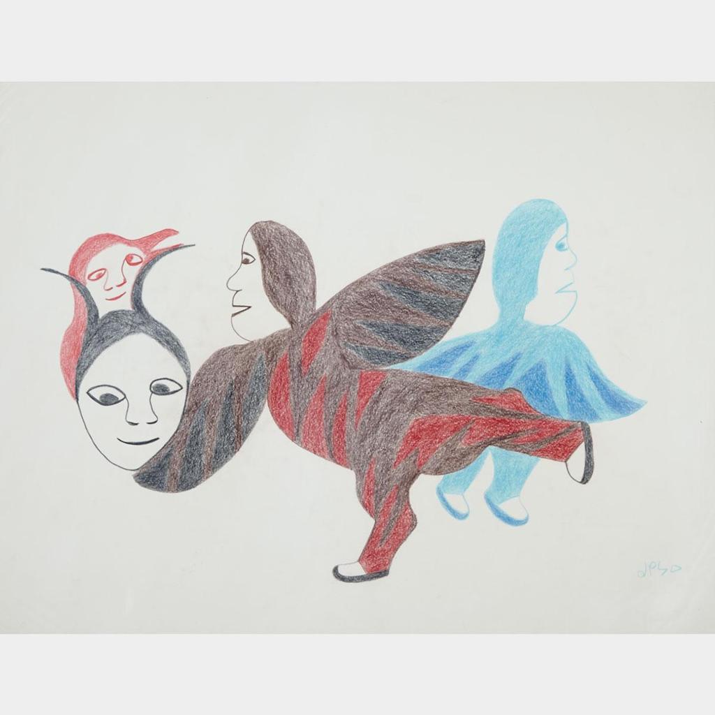 Myra Kukiiyaut (1929-2006) - Untitled (Spirit Figures)