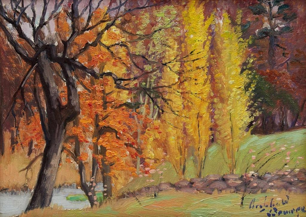 J. Archibald Browne (1862-1948) - Autumn Landscape