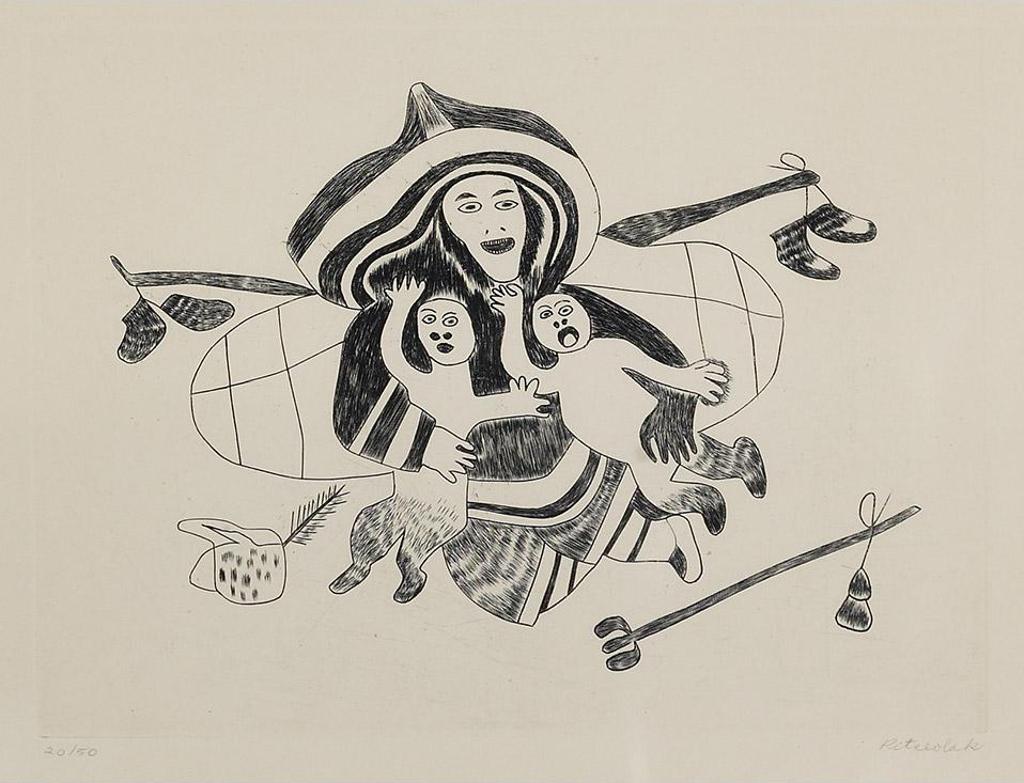 Pitseolak Ashoona (1904-1983) - Untitled