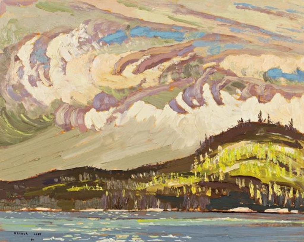 Arthur George Lloy (1929-1986) - Clouds Over the Lake