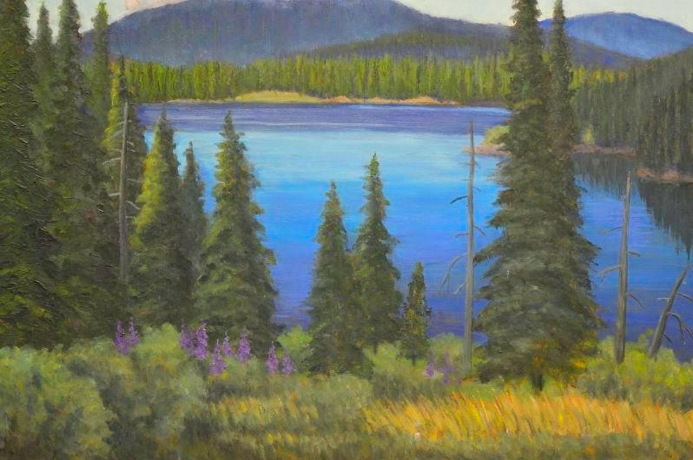 Gordon Edward Pfeiffer (1899-1983) - Paysage d'été