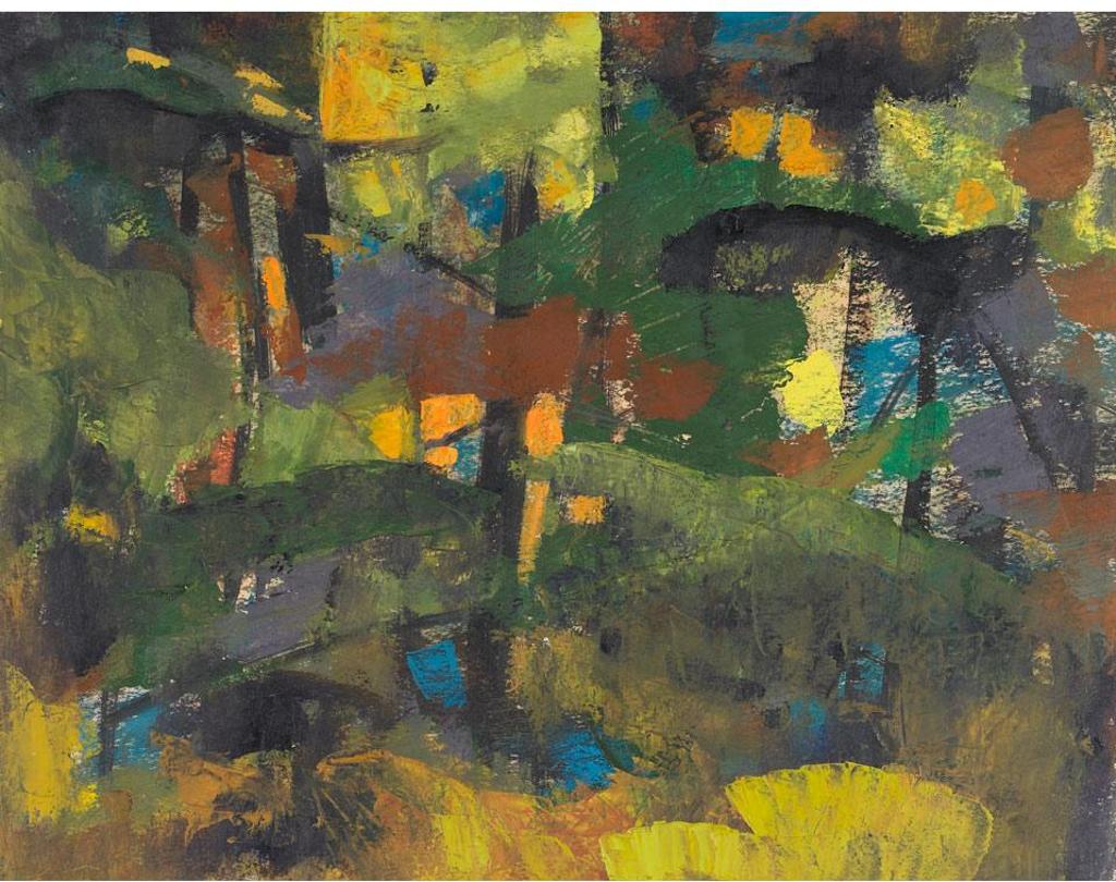 Yvonne Mckague Housser (1897-1996) - Sunlight In The Woods