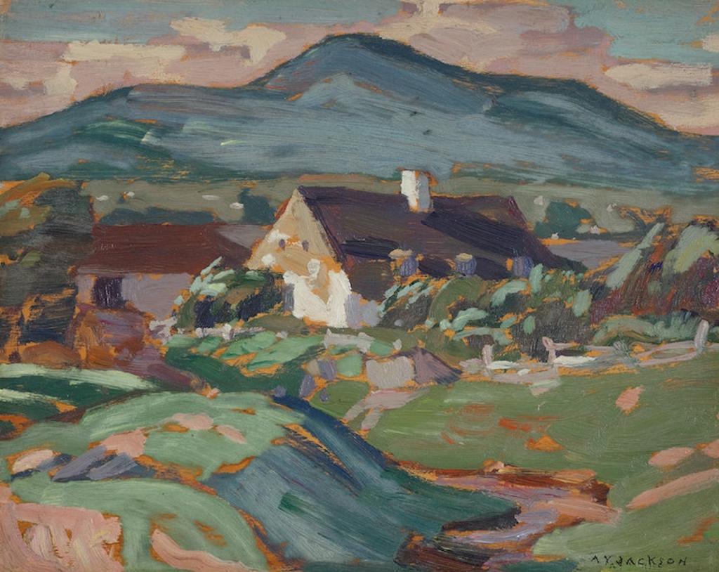 Alexander Young (A. Y.) Jackson (1882-1974) - Farm House East of Ste. Famille, Île d’Orléans