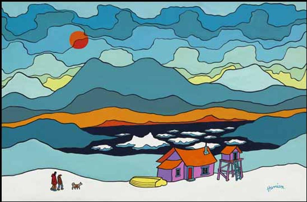 Ted Harrison (1926-2015) - Ice Floes