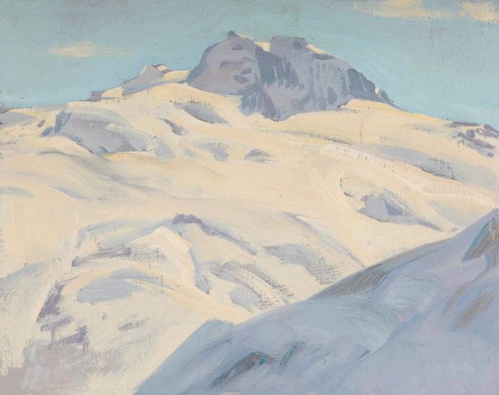 Peter Maxwell Ewart (1918-2001) - Mt. Garibaldi in Winter