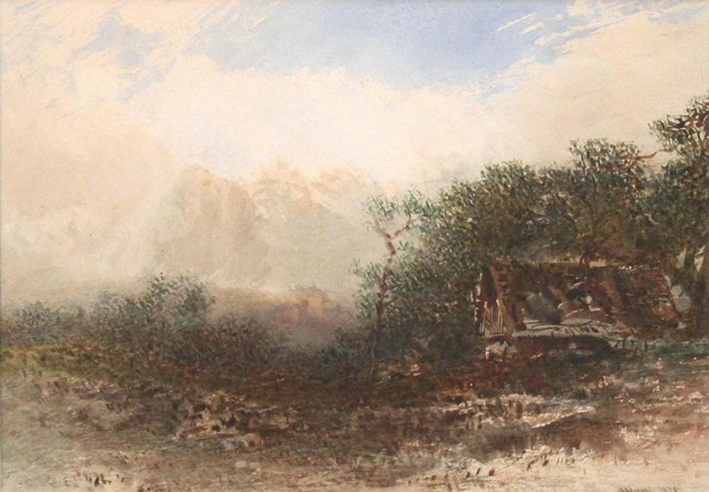 Otto Rheinhold Jacobi (1812-1901) - Alpine cabin