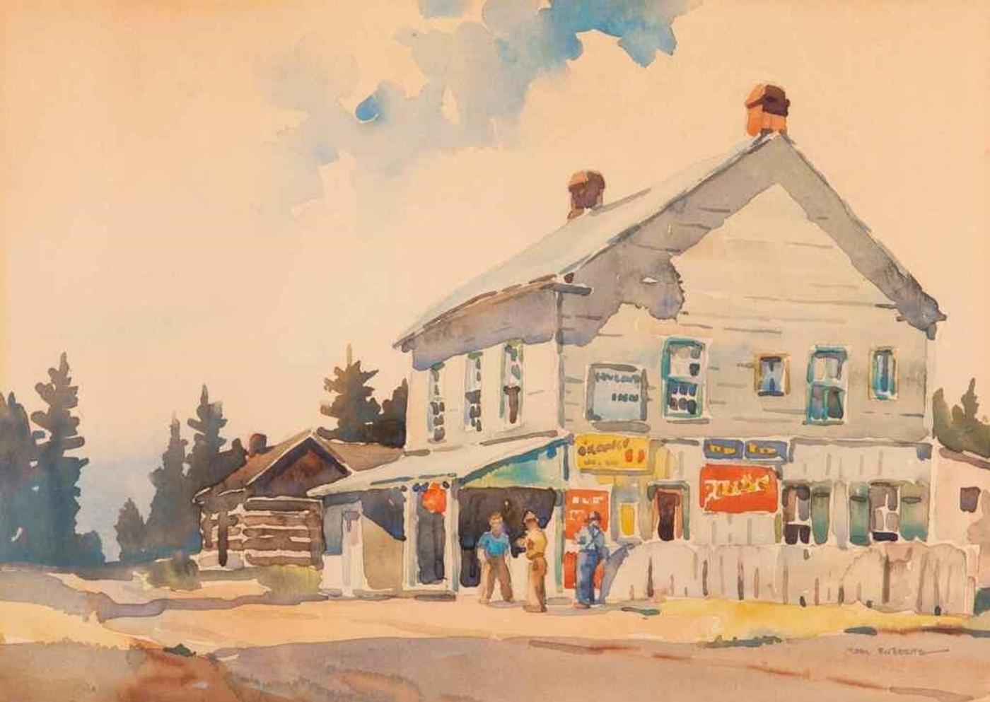 Thomas Keith (Tom) Roberts (1909-1998) - The General Store, Petawawa, Ontario, 1944