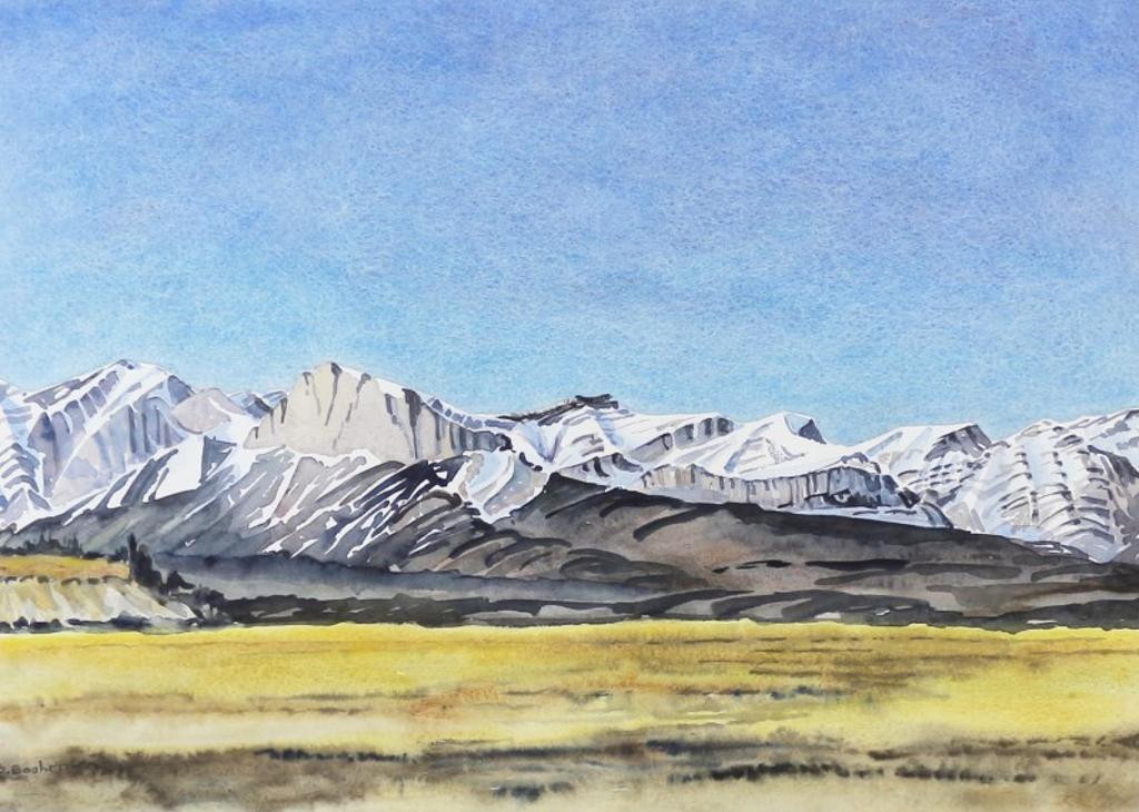 Sylvia Boehrnsen (1926) - Mountain Range West Yamnuska