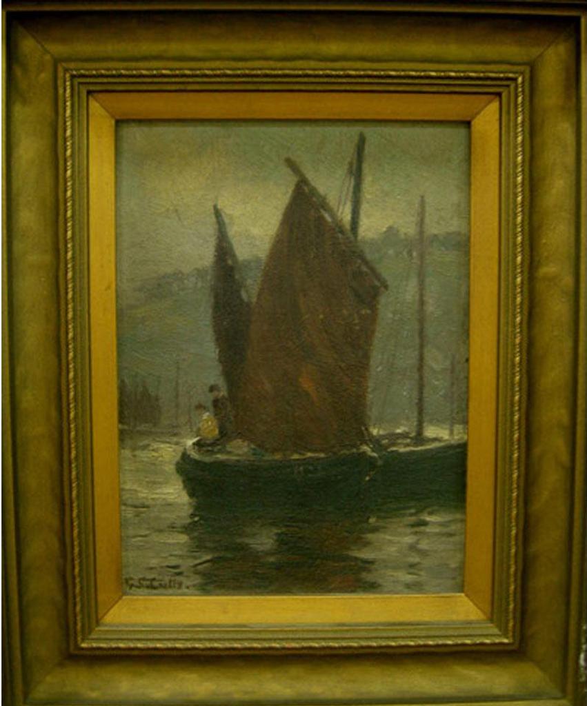 Gertrude Eleanor Spurr Cutts (1858-1941) - Fishng Boats