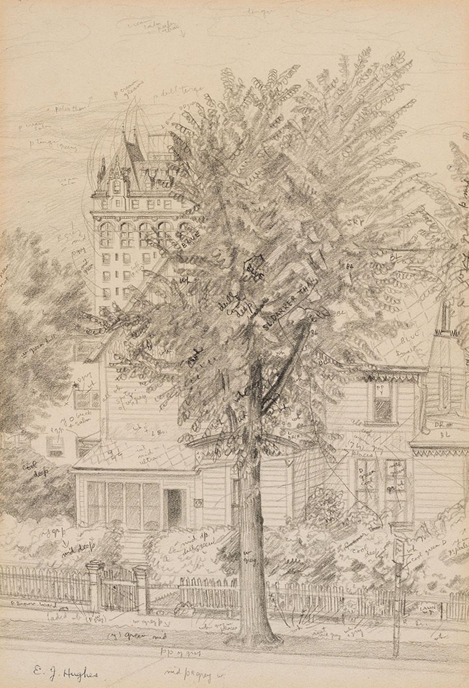 Edward John (E. J.) Hughes (1913-2007) - Home in Victoria