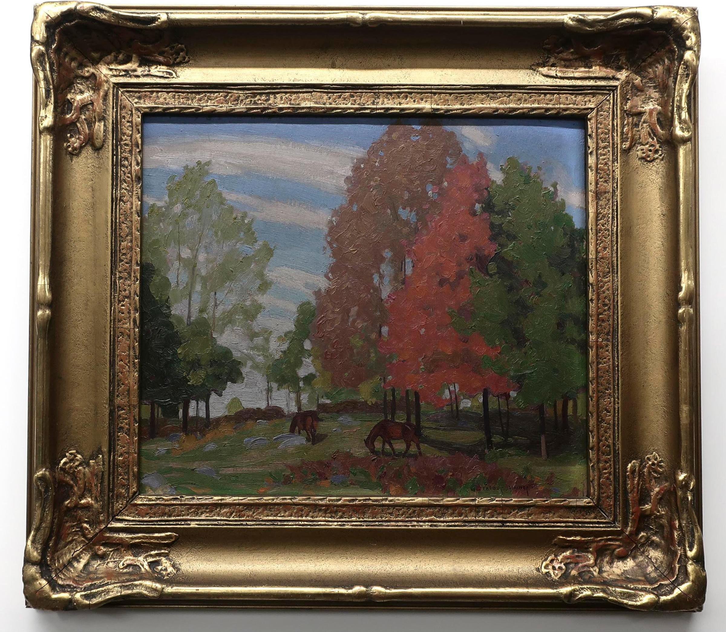 Frederick Stanley Haines (1879-1960) - Autumn Pasture Near Haliburton