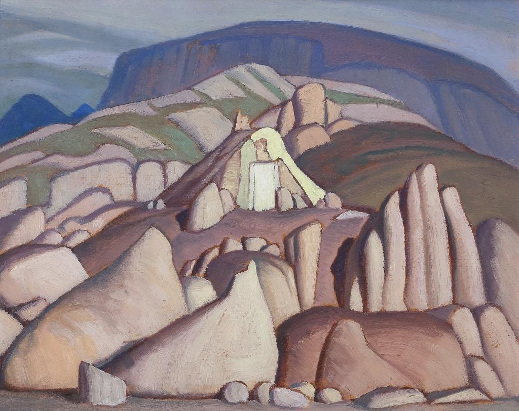 Lawren Stewart Harris (1885-1970) - Eskimo Tent, Pangnirtung, Baffin Island Ii