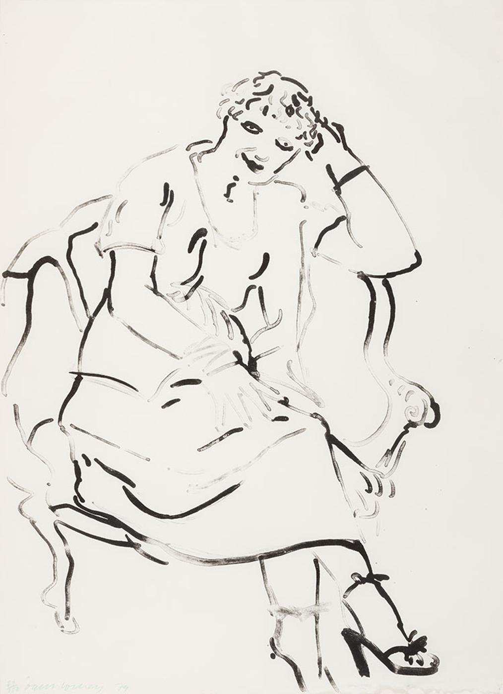 David Hockney (1937) - Celia Weary