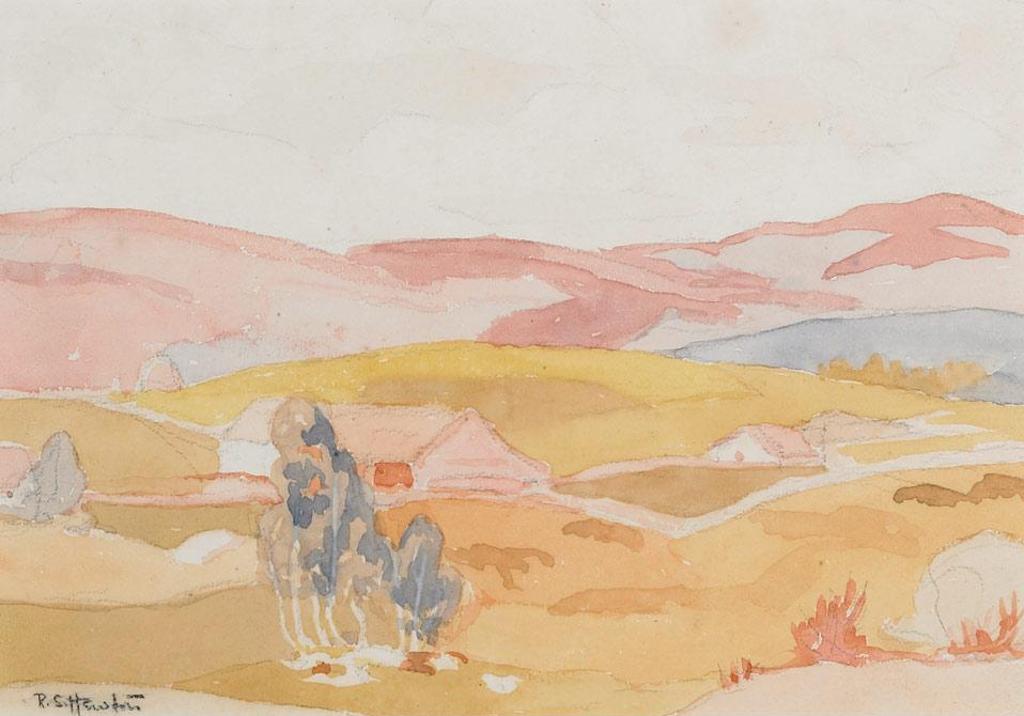 Randolph Stanley Hewton (1888-1960) - Rural Landscape