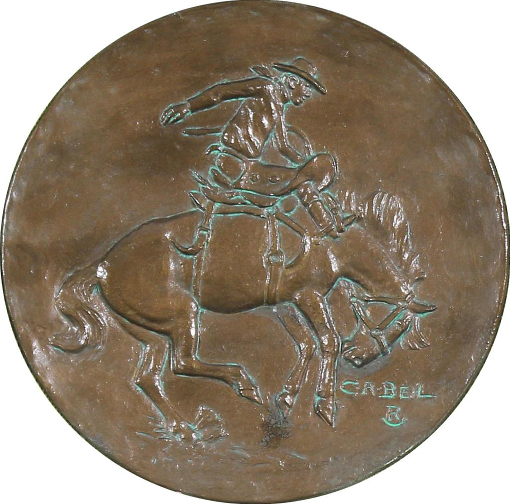 Charles A. (Charlie) Beil (1894-1976) - Bucking Bronco