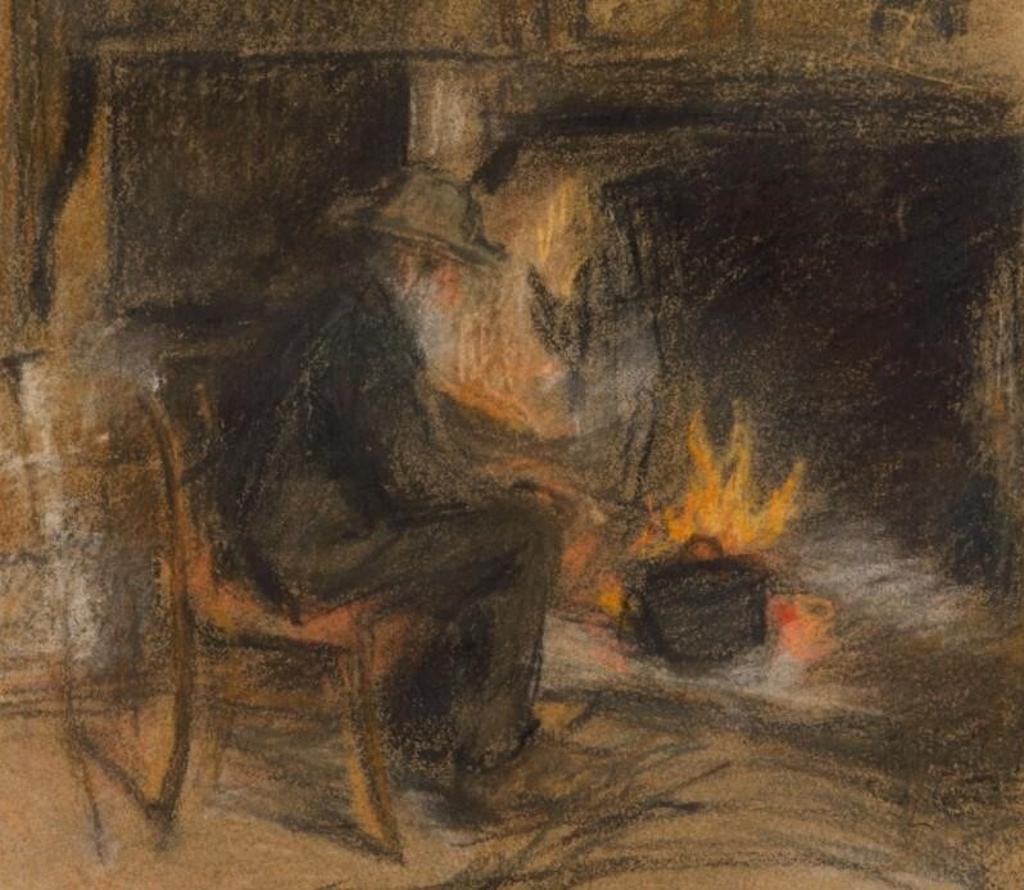 Marc-Aurèle de Foy Suzor-Coté (1869-1937) - A Simple Supper