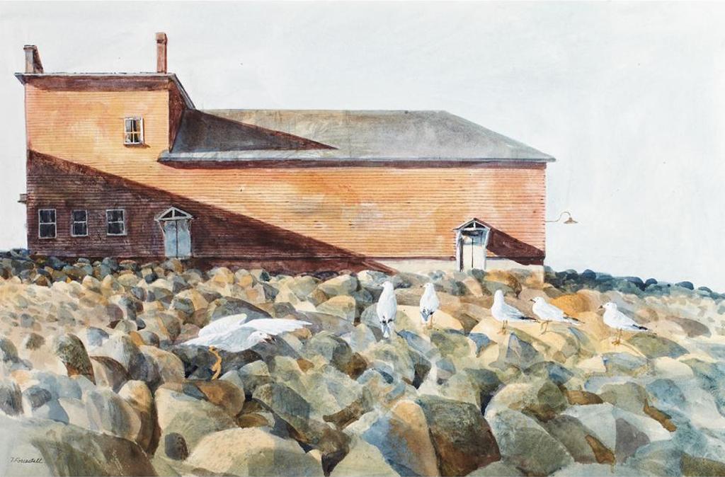 Thomas (Tom) de Vany Forrestall (1936) - The Beach At Annapolis, 1980