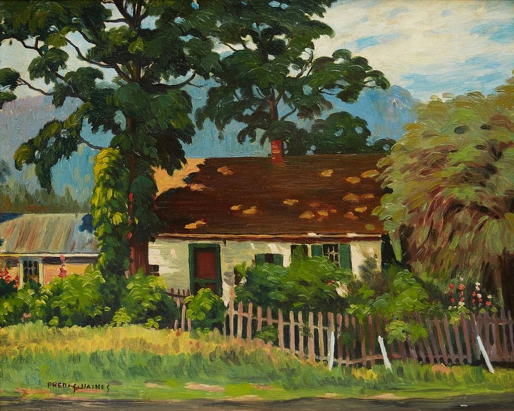 Frederick Stanley Haines (1879-1960) - Picket Fence