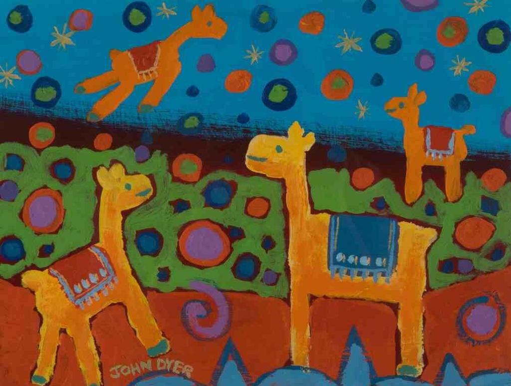 John Dyer (1968) - Friendly Llamas