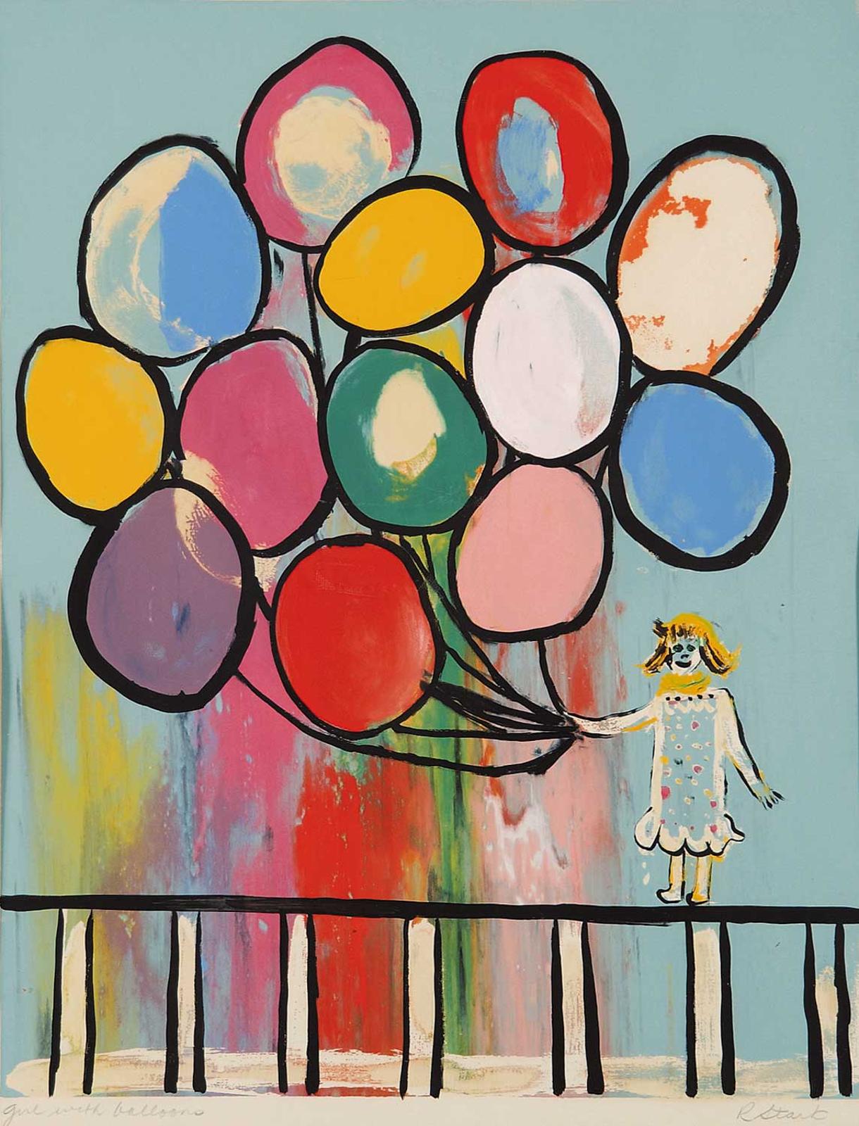 Ruth Stark - Girl with Balloons