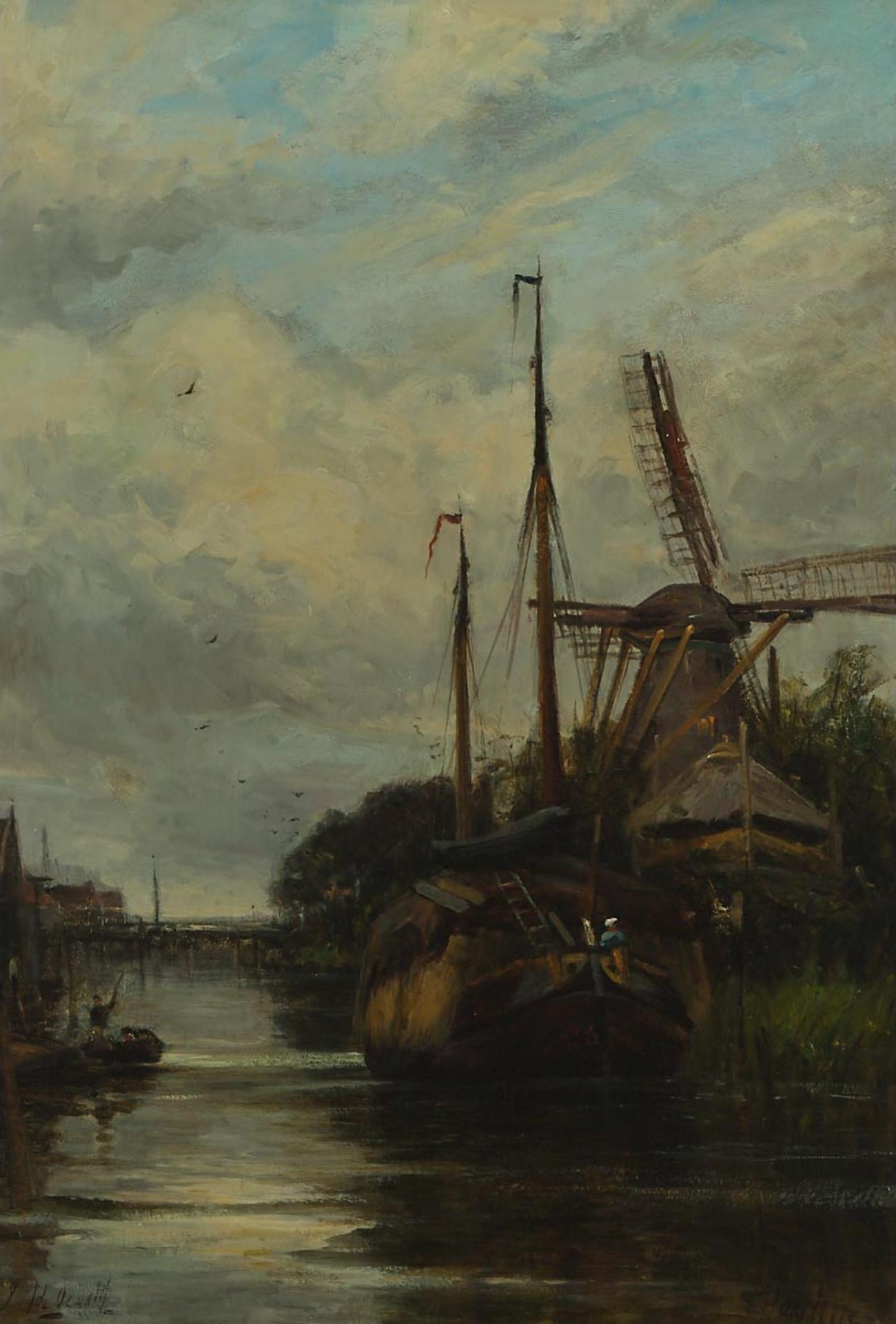John Hervey Oswald (1843-1895) - Near Haarlem, Holland