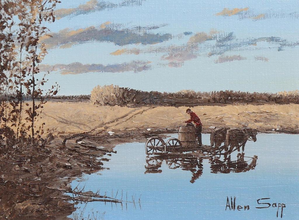 Allen Fredrick Sapp (1929-2015) - Getting Water; 1979