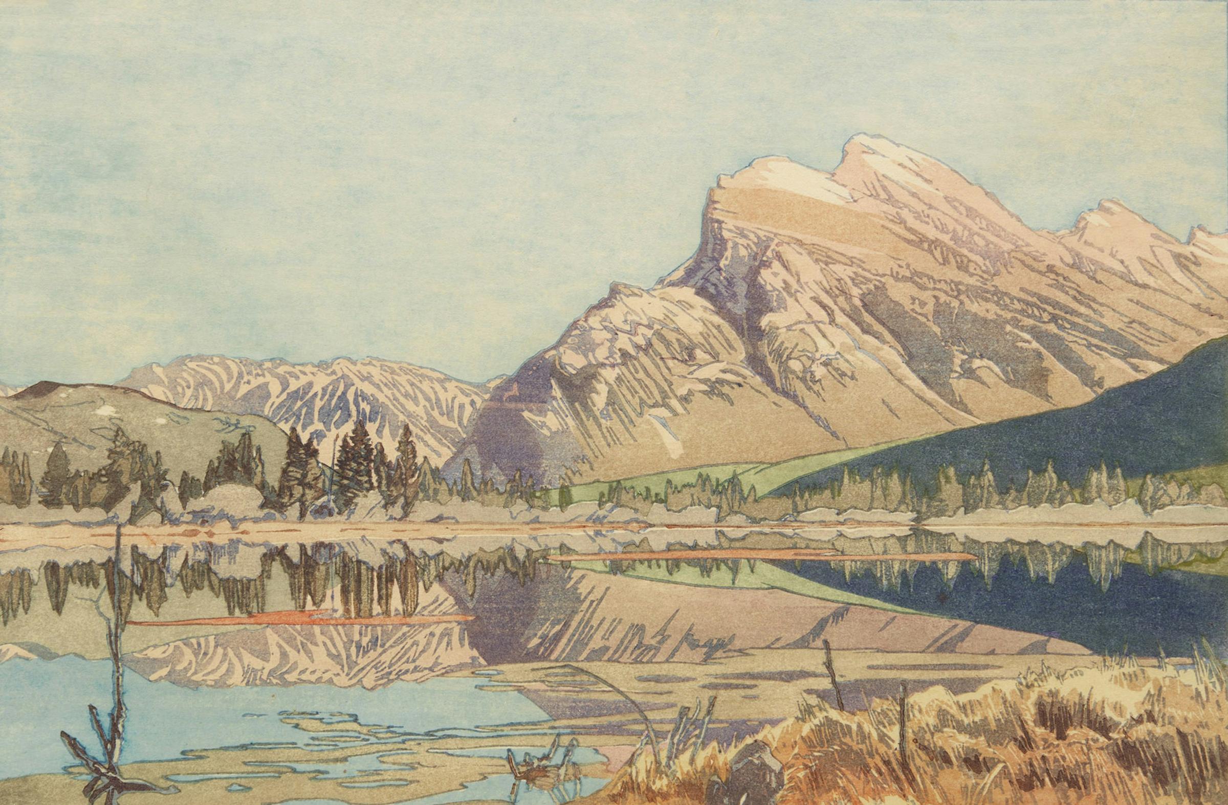 Walter Joseph (W.J.) Phillips (1884-1963) - Mt Rundle