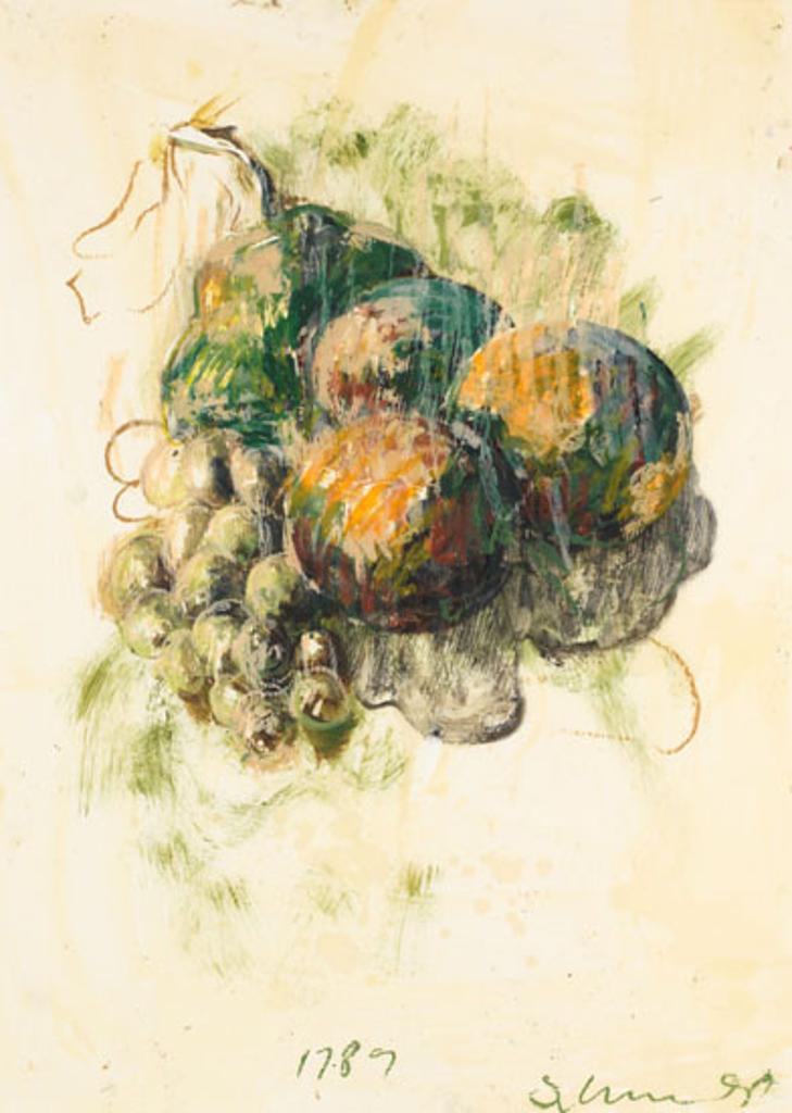 Antony (Tony) Scherman (1950-2023) - Still Life with Grapes and Oranges, 1789