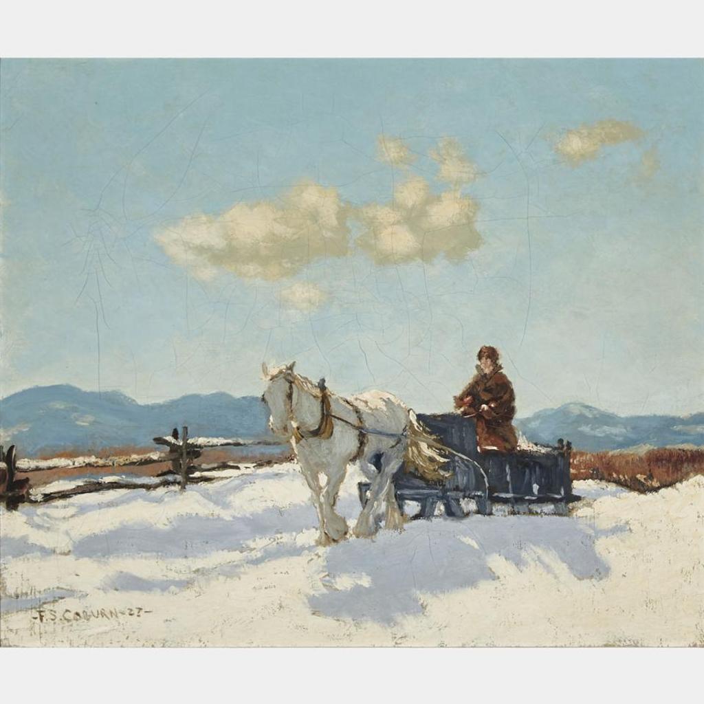 Frederick Simpson Coburn (1871-1960) - Laurentian Scene, Winter Day
