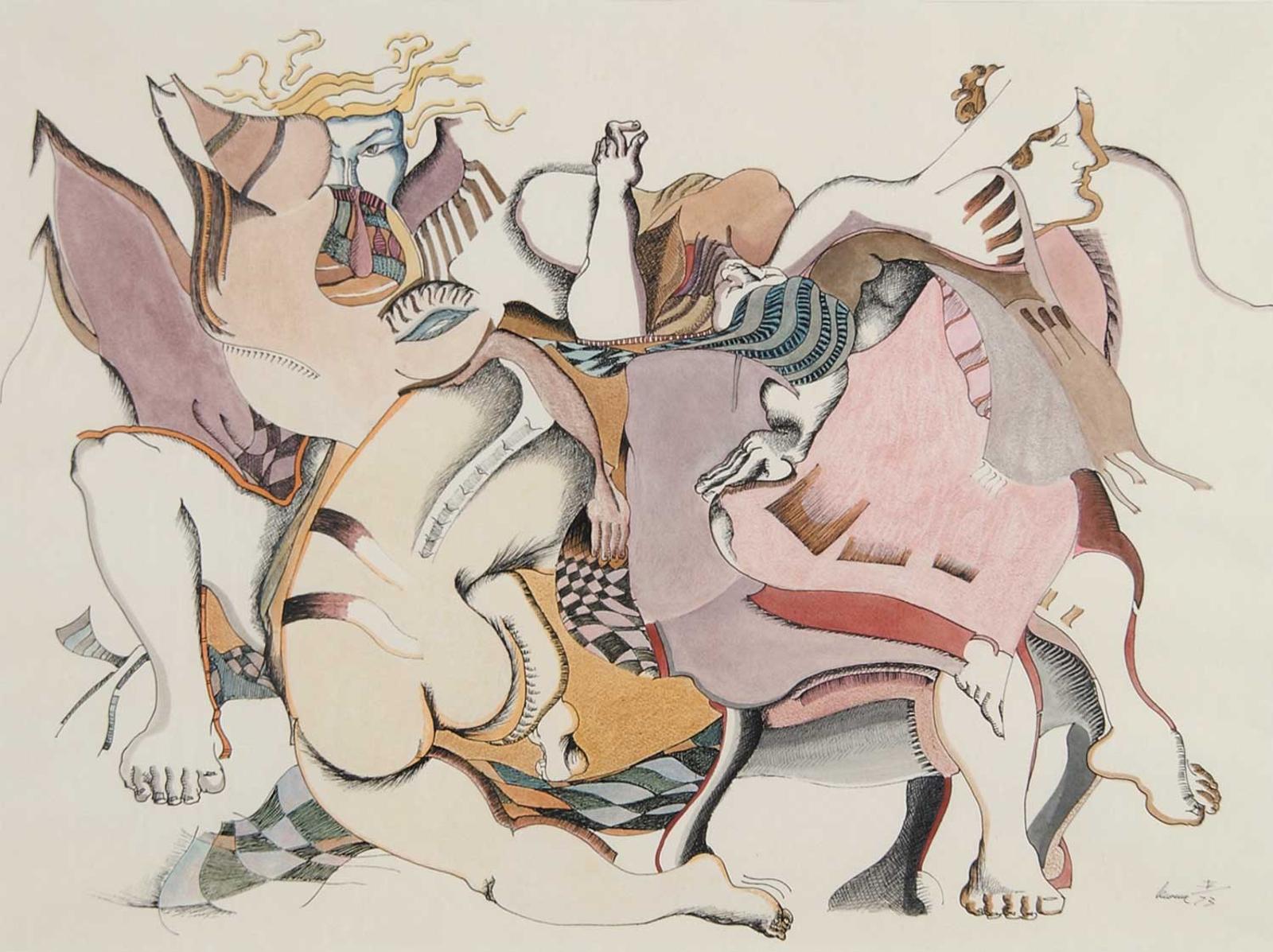 Fausto Lecona - Untitled - Various Figures