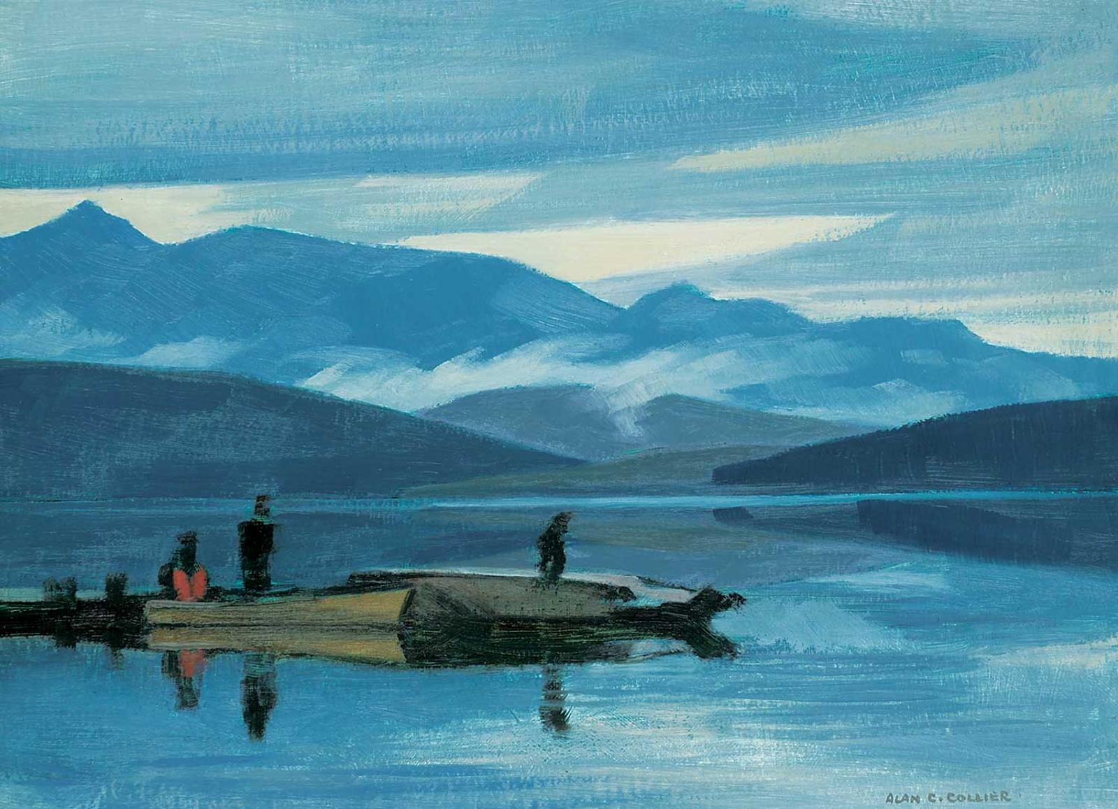 Alan Caswell Collier (1911-1990) - Patricia Lake, Jasper Park, Alberta
