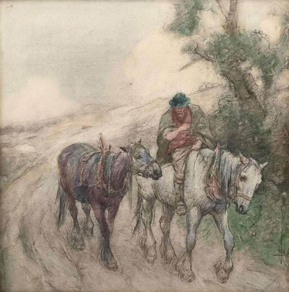 Nathaniel Hughes John Baird (1865-1936) - The Last Load