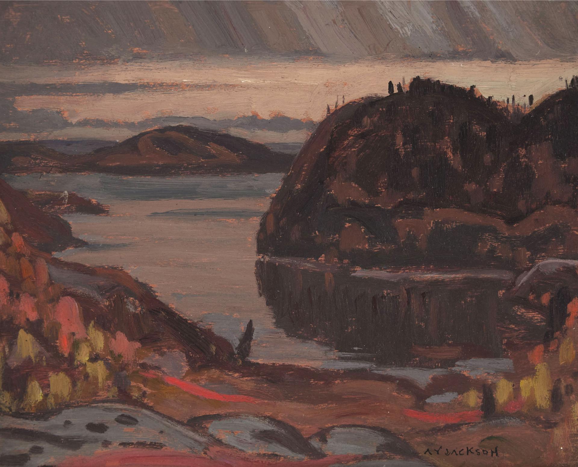 Alexander Young (A. Y.) Jackson (1882-1974) - Untitled (Coldwell, Lake Superior), Circa 1922