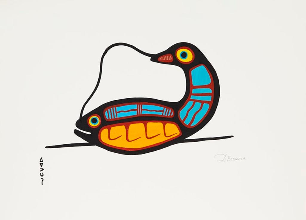 Richard Bedwash (1936-2007) - Untitled (Bird and Fish)