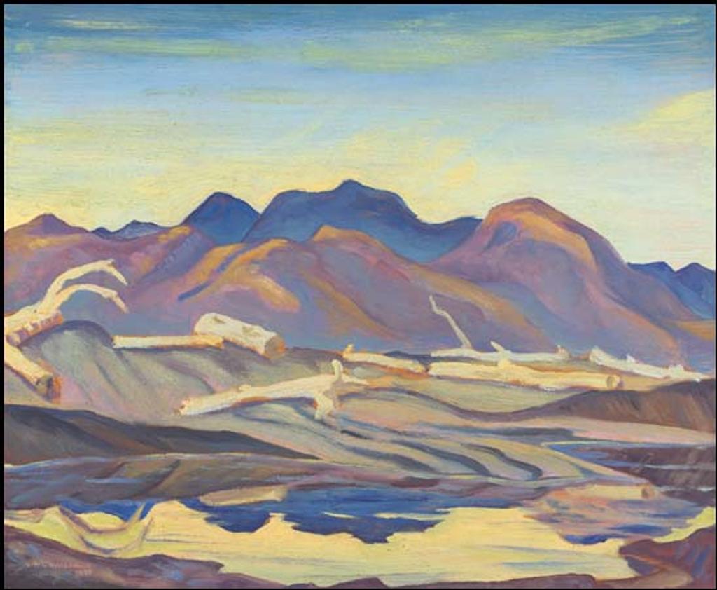 James (Jock) Williamson Galloway MacDonald (1897-1960) - Driftwood, The Lagoon - Nootka, BC