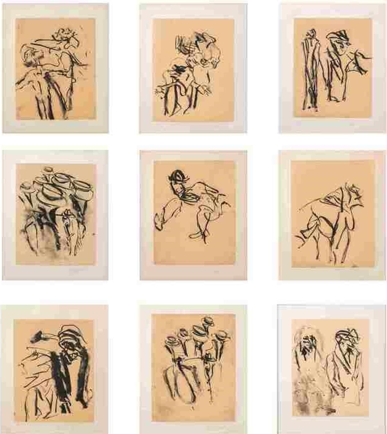 Willem de Kooning (1904-1997) - Nine lithographs from the 