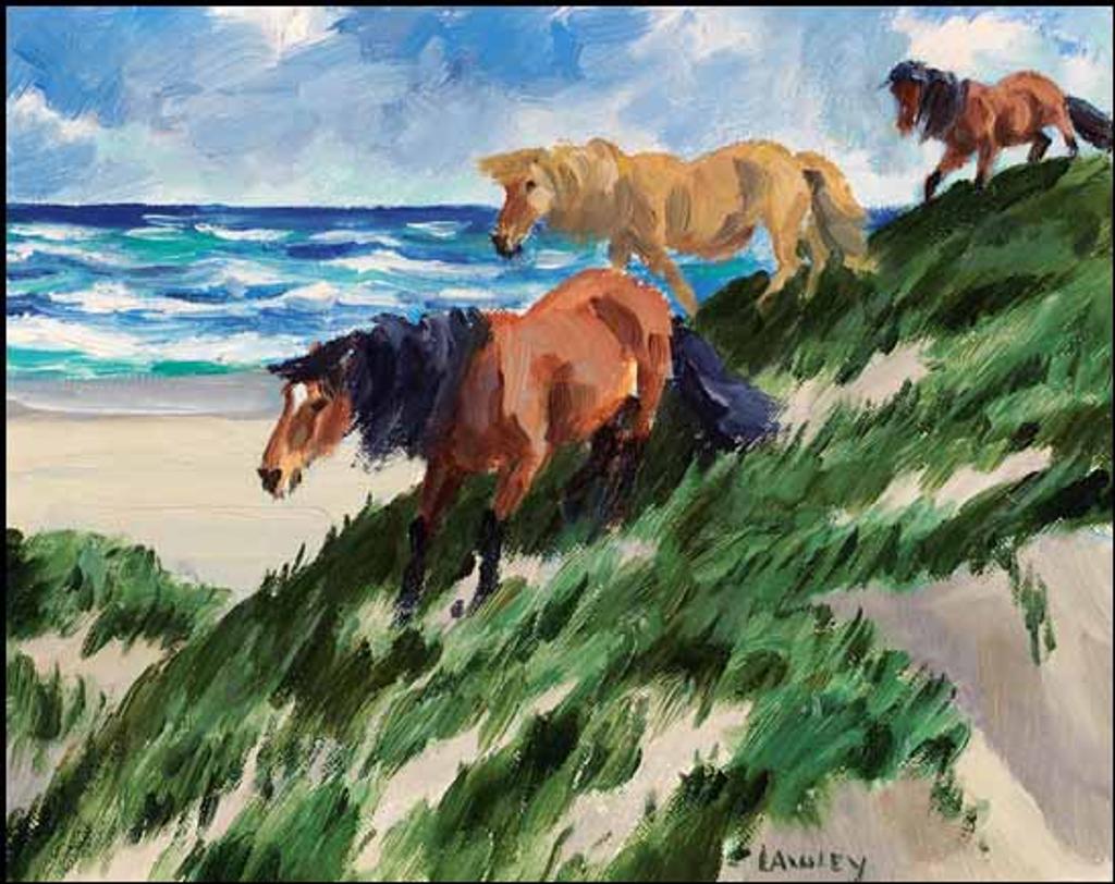 John Douglas Lawley (1906-1971) - On the Dunes, Sable Island