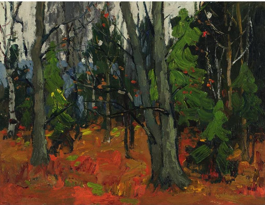Paul Barnard Earle (1872-1955) - Woods Near Waterloo, 1935