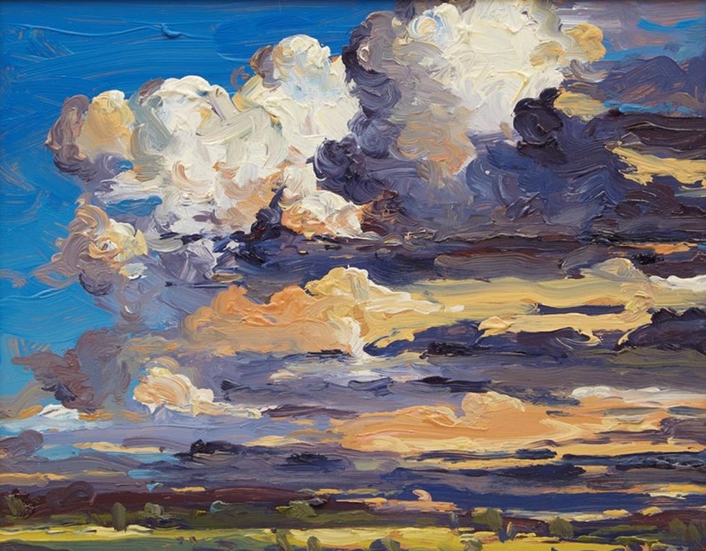 Arto Yuzbasiyan (1948) - Passing Storm (Off Airport Rd., Creemore, Ont.)