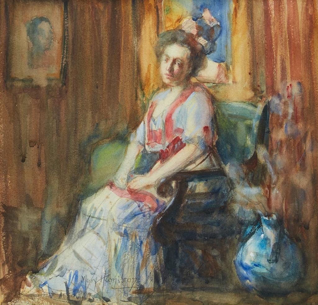 Mary Ritter Hamilton (1873-1954) - Portrait of a Young Woman