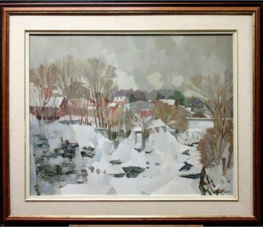 Donald Mackay Houstoun (1916-2004) - Grand River, Fergus, Ont.