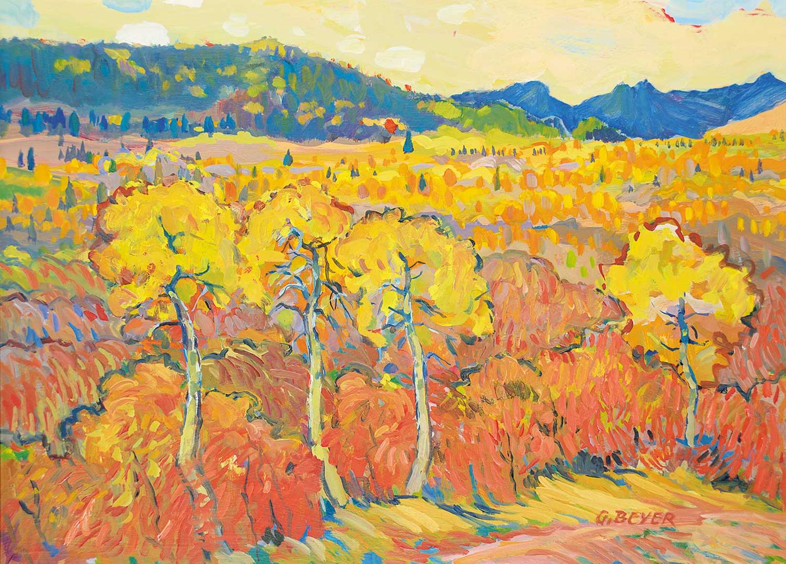 Gerhard Beyer - Untitled - Fall in the Foothills