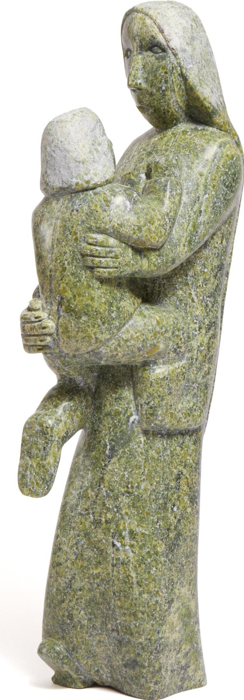 Oviloo Tunnillie (1949-2014) - Mother And Child, Ca. 2000