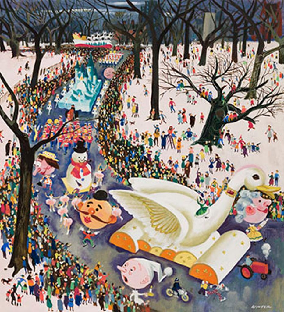 William Arthur Winter (1909-1996) - Eaton's Santa Claus Parade, Queen's Park, Toronto