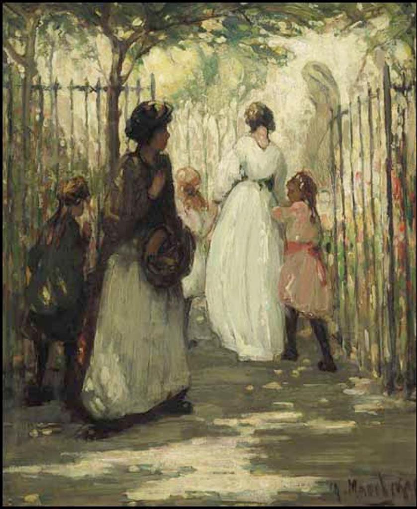 Henrietta Mabel May (1877-1971) - Entrance to the Garden