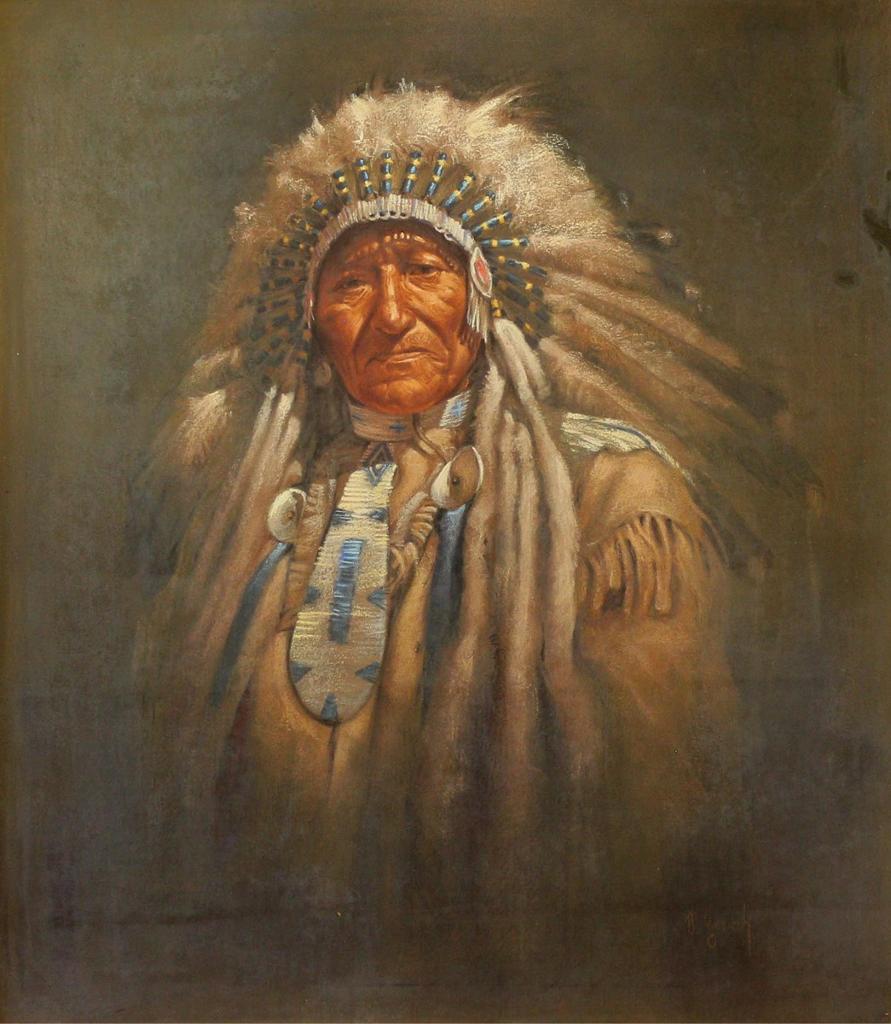 Vilem Zach (1946) - Joe Calf Child Blackfoot