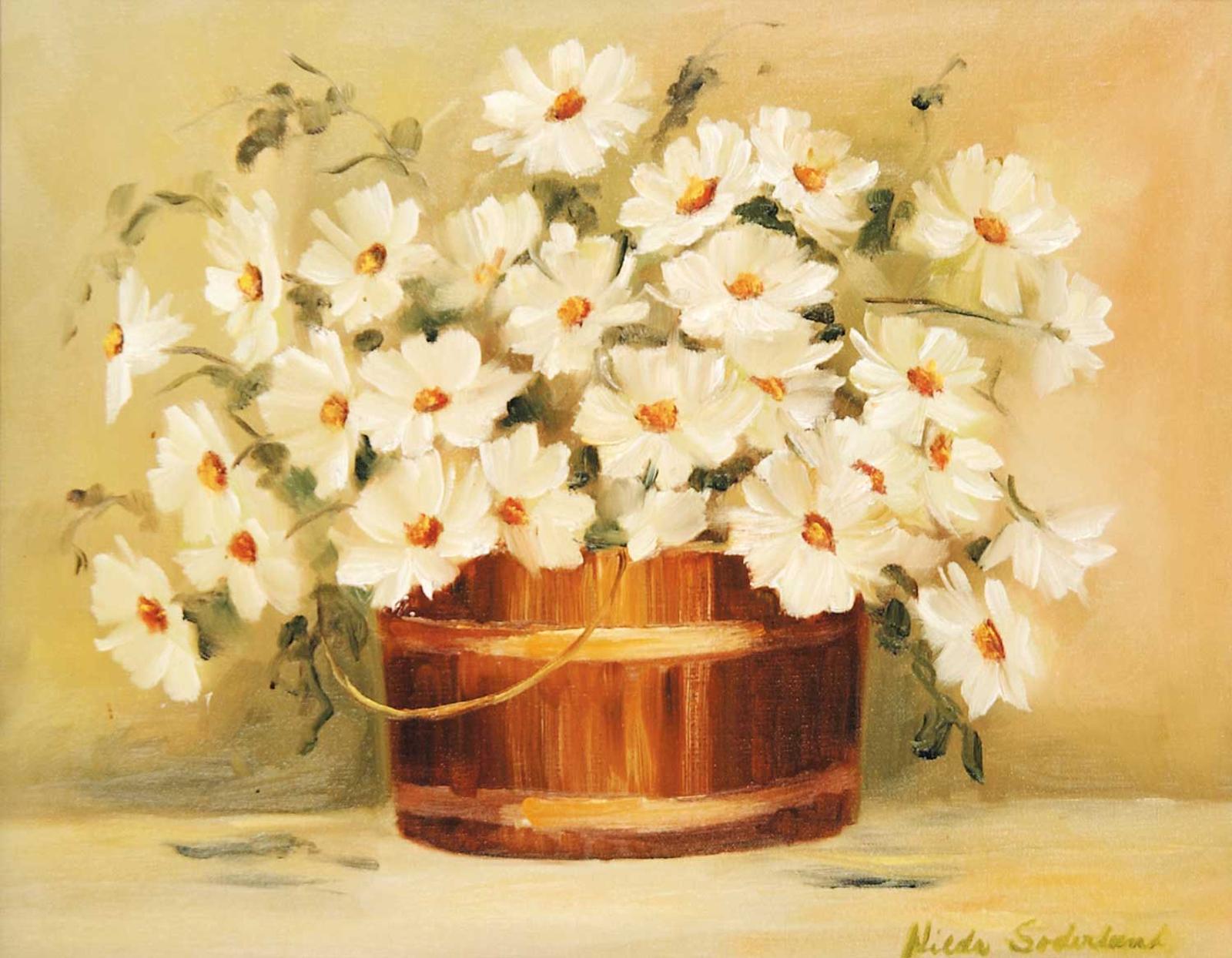 Hilda Soderlund - Untitled - Planter of White Flower