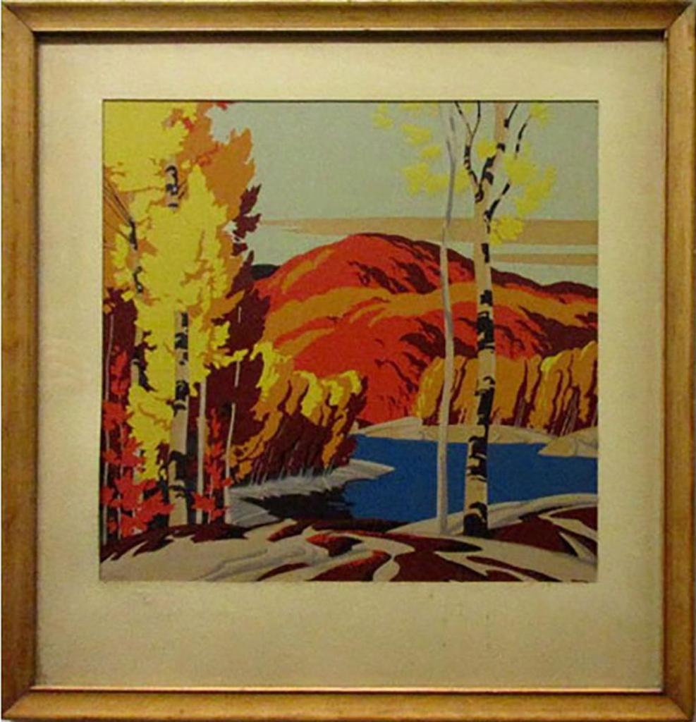 Alfred Joseph (A.J.) Casson (1898-1992) - Lake In Autumn