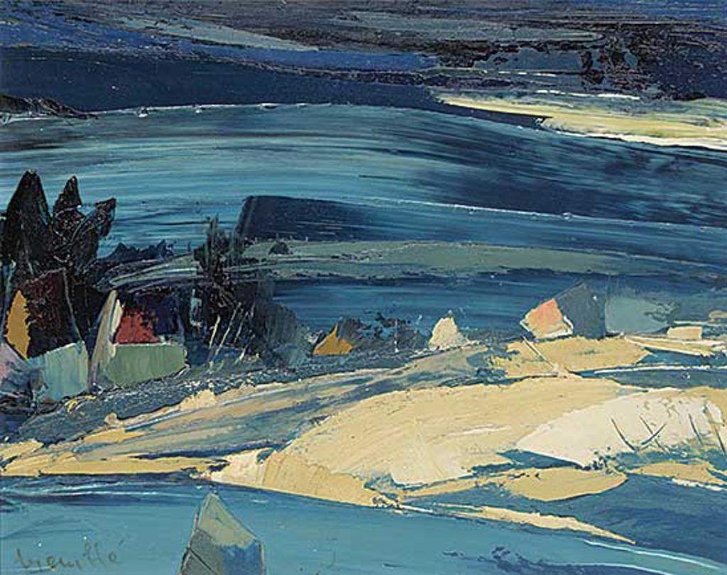 Leo-Paul Tremblay (1924-1995) - Untitled - Coastal Village