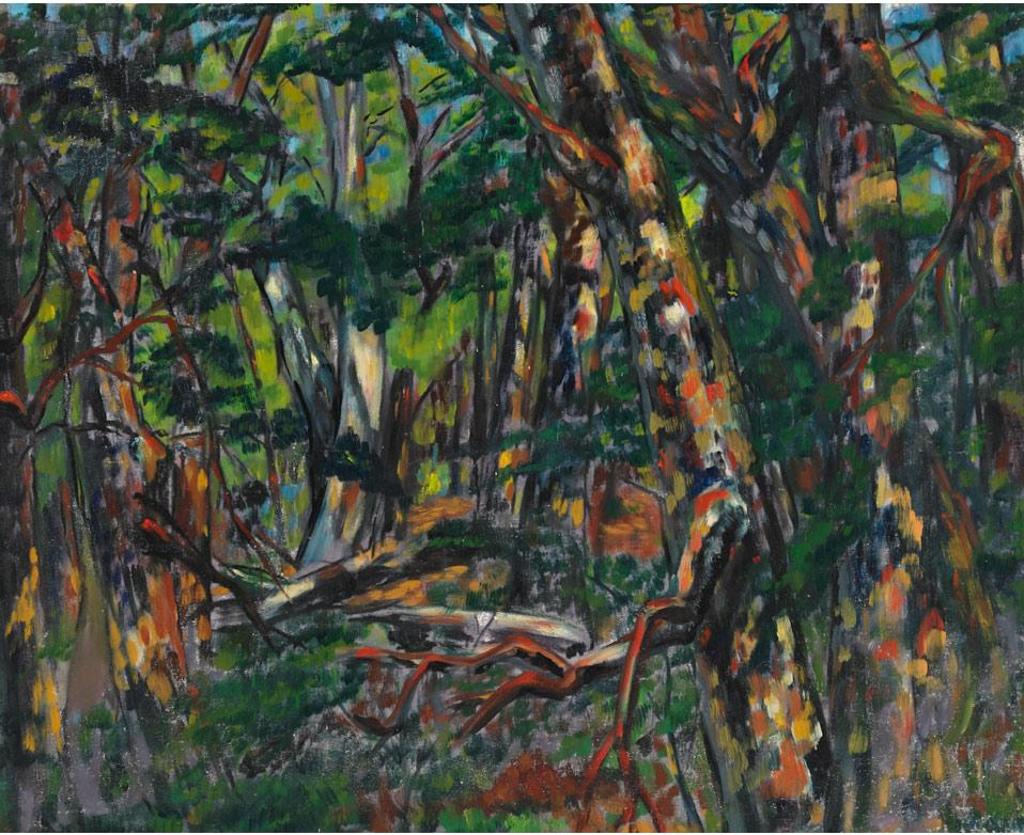 Kenneth C. Loveless (1919-1954) - Forest Landscape
